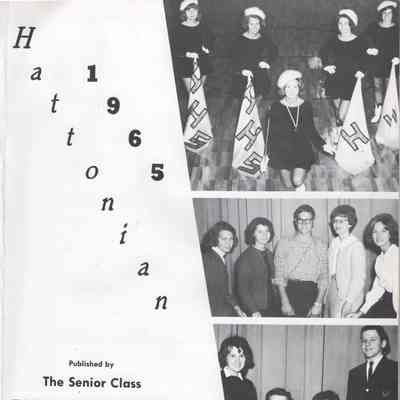 Hatton High School: 1965 Yearbook title page