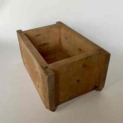 Wooden Cheese Box