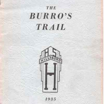 Hillsboro High School 1935 Yearbook