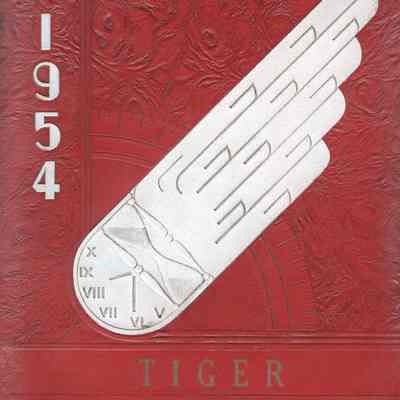 Caledonia High School 1954 Yearbook