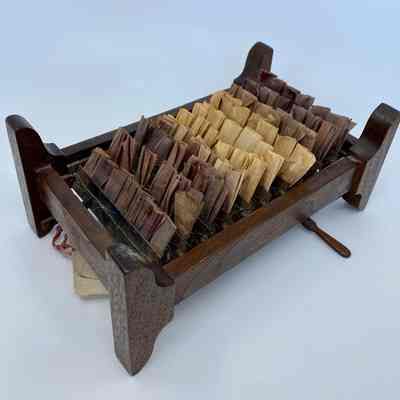 Patent No. 213,561 - Corn Husk Bed - 1879