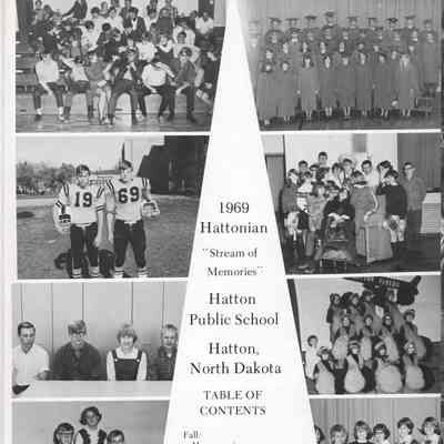 Hatton High School: 1969 Yearbook title page