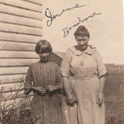 Swenson family: Ingeborg Swenson, daughter of Knud & Mari (Solum) Swenson, pioneers of Norway Township, Traill County, ND