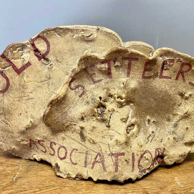 Old Settlers Association Sign