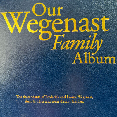 Wegenast family: Frederick and Louise (Bertsch) Wegenast, and their son Adolph of Mayville, Traill County, ND