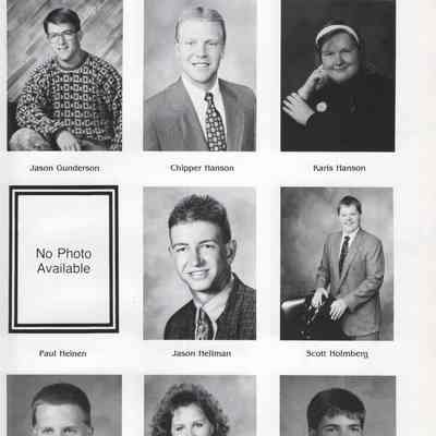 Hillsboro High School 1991 Yearbook: Class of 1991 Senior photographs on page 23