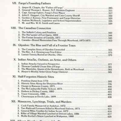 Roy Johnson's Red River Valley: Contents, page 2