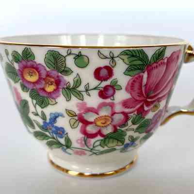 Cup and Saucer - Donated by Gertrude (Mrs. Ralph) Diehl