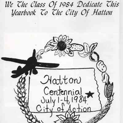 Hatton High School: 1984 Yearbook dedication page
