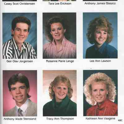 Hatton High School 1989 Yearbook: Senior photos, page 48C