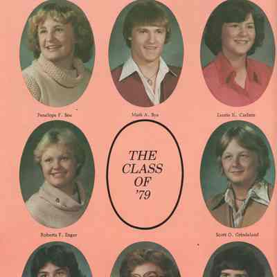 Hatton High School 1979 Yearbook: Class of 1979 Senior photographs on page 24
