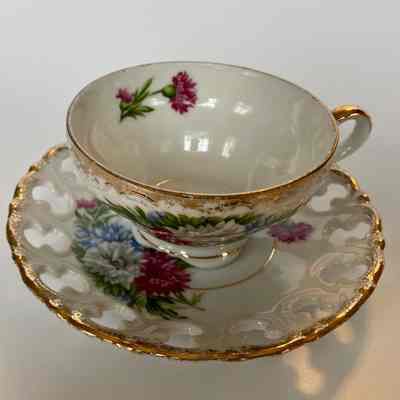 Cup and Saucer - Donated by Ida Diehl