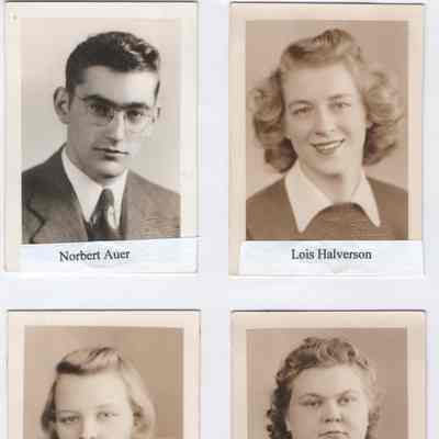 Hillsboro High School 1943 Class Album: Class of 1943 Senior photographs, page 1