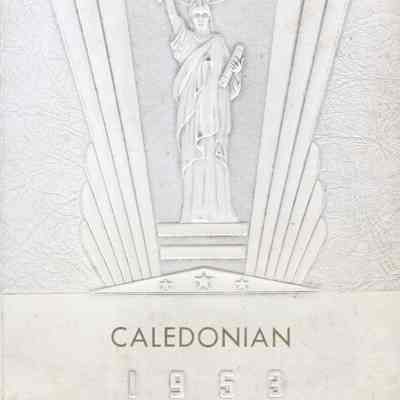 Caledonia High School 1953 Yearbook