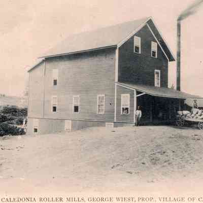 Caledonia Roller Mill, built in 1874 by Hudson Bay Co. on Goose River