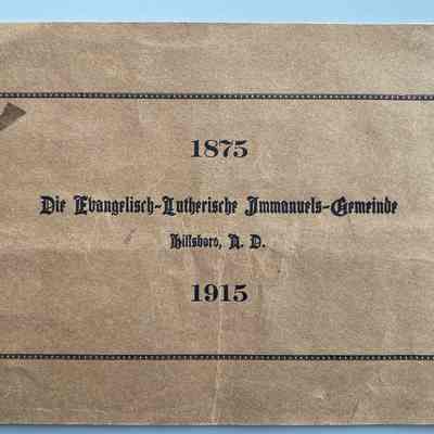 Immanuel Church, 40th year, 1875 - 1915