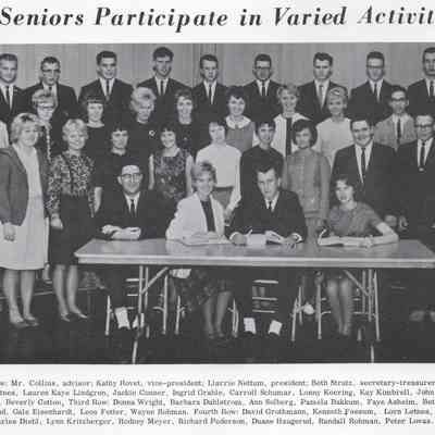 Hillsboro High School: 1964 Yearbook Senior Class photo