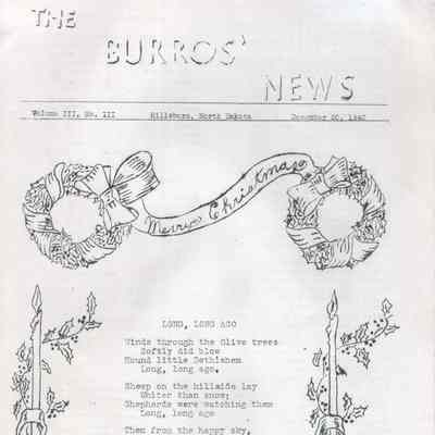 Hillsboro High School 1940 News: December 20 issue