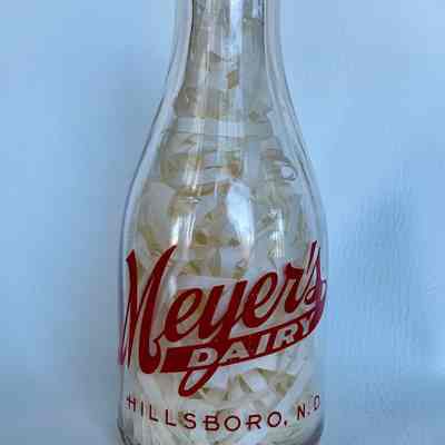 Meyers Dairy Qt. Milk Bottle