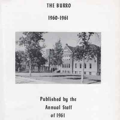 Hillsboro High School 1961 Yearbook: Yearbook cover
