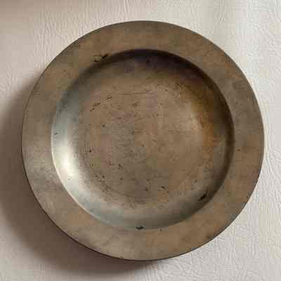 Two Plates Pewter