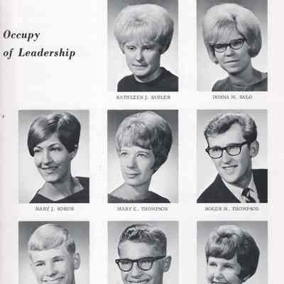 Hillsboro High School 1968 Yearbook: Class of 1968 Senior photographs on page 23