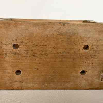 Wooden Cheese Box