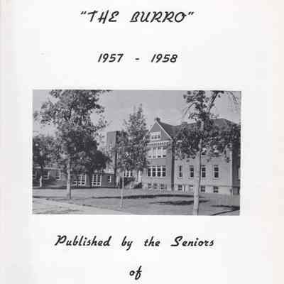 Hillsboro High School 1958 Yearbook: Inside title page
