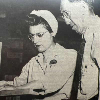 Johnson family: Clifford & Winnifred (Olson) Johnson of Hillsboro, Traill County, North Dakota
