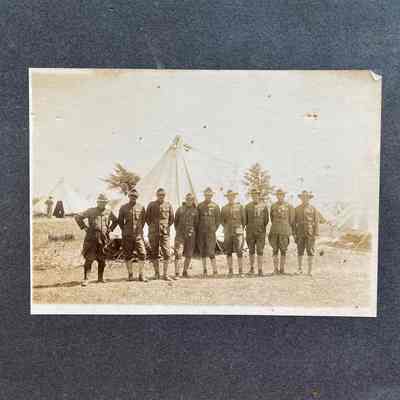Traill County, ND, National Guard Company L soldiers.