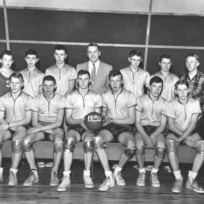 Caledonia High School, 1952-53 Boy's Basketball Team