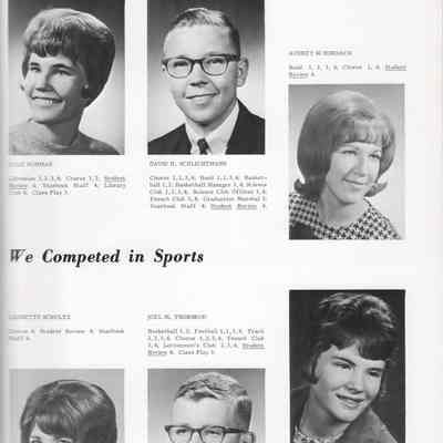 Hillsboro High School 1967 Yearbook: Class of 1967 Senior photographs on page 13