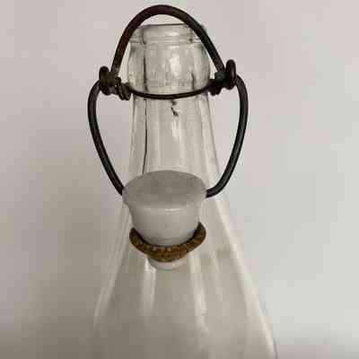 Bottle with Glass Stopper