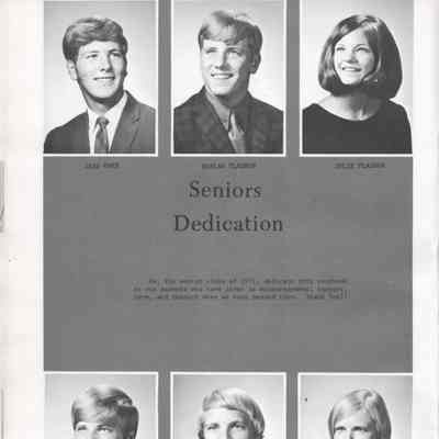 Hatton High School 1971 Yearbook: Class of 1971 Senior photographs, page 34