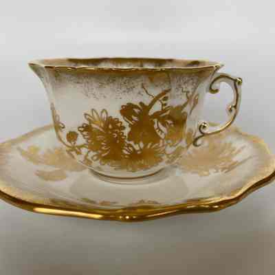 Cup and Saucer - Donated by Laura (Mrs. Clifford) Gunderson