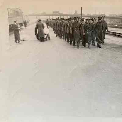 Enroute to Camp Claiborne - February 1941