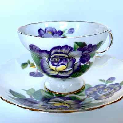 Cup and Saucer - Donated by Richard & LaVerne Hutchison