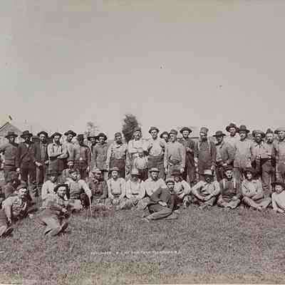 Employees - W. A. McCain Farm, Blanchard, ND