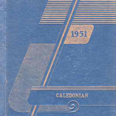 Caledonia High School 1951 Yearbook