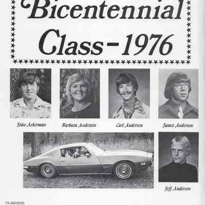 Hillsboro High School 1976 Yearbook: Class of 1976 Senior photographs on page 74