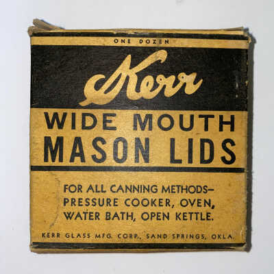 Kerr and Atlas Canning Jar Lids