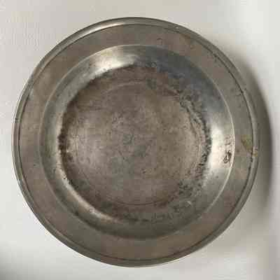 Two Pewter Plates from Norway