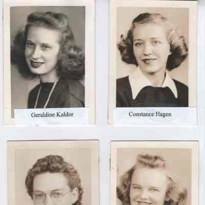 Hillsboro High School 1943 Class Album: Class of 1943 Senior photographs, page 2