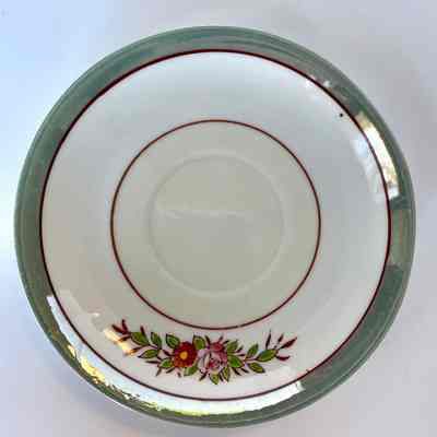 Cup and Saucer - Donated by Annette (Mrs. Millard) Stigen