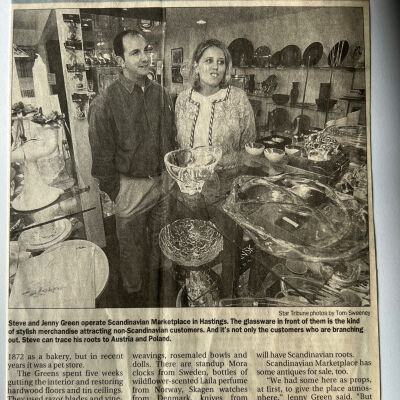 Letnes family: Janet (Letnes) Martin, author and humorist, from Traill County, North Dakota