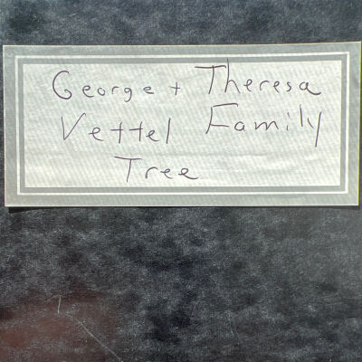 Vettel family: George and Theresa (Fuhrmann) Vettel, and descendants, settlers of Caledonia, Traill County, North Dakota