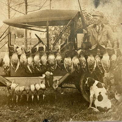 Hunting Photo Postcard