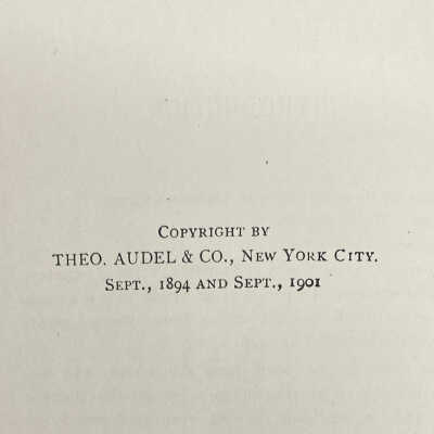 Copyright page