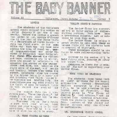 Hillsboro High School 1940 News (Jan-May)