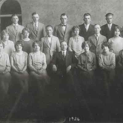 Hatton High School 1926 Class list & photo